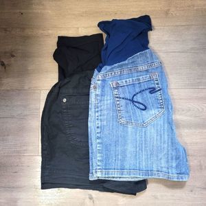 Bundle maternity shorts size medium